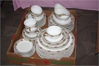 Partial Set of Limoges Dishes