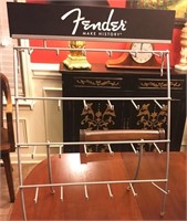FENDER GUITAR STORE DISPLAY RACK -- 25 INCHES TALL