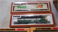 6 BAUCMANN SCALE ELECTRIC TRAINS AND 2 TYCO TRAINS