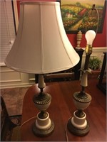 NICE PAIR OF WORKING LAMPS