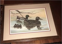 RALPH MCDONALD -- SIGNED AND FRAMED PRINT