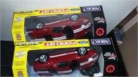 2 REMOTE CONTROL--- RED FORD GT