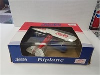 Pepsi Diecast Biplane Collector's Edition