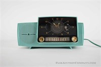 Turquoise GE clock Radio