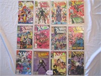 Lot of 12 "X-MEN" Comic Books