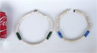 Native American Wampum Shell Necklaces