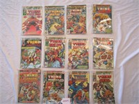 Lot of 12 "THING" Comic Books