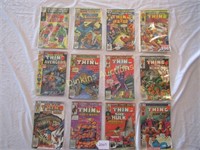 Lot of 12 "THING" Comoc Books