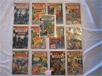 Lot of 13 "MYSTERY" Comic Books