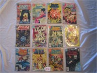 Lot of 12 "LEGION of SUPER HEROS" Comic Books