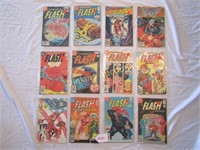 Lot of 12 "FLASH" Comic Books
