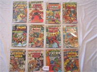 Lot of 12 "THING" Comoc Books