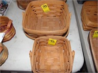 (2) Longaberger Berry Baskets