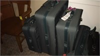 Four piece Atlantic luggage set