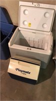 Coleman electric cooler and igloo cooler
