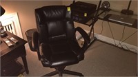 Leather office chair like new