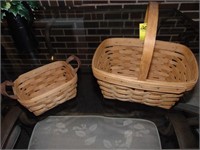 (2) Longaberger baskets