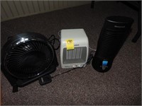 (2) Small Fans and Pelonis heater