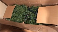6.5 foot pre-lit Christmas tree