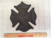 CAST FIREFIGHTER DECOR