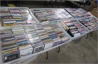 650+ DVD's & CD's Lot  Music & Movies