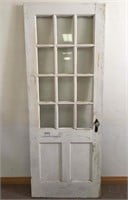 ANTIQUE DOOR WHITE-REPURPOSE