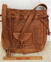 NICE TOOLED PURSE/ BAG