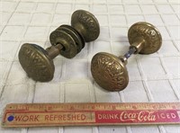 VICTORIAN ORNATE DOOR KNOBS