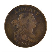 Scarce 1798 Large Cent.