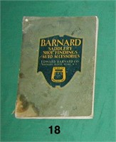 BARNARD SADDLERY SHOE FINDINGS &c. catalog