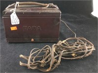 1940's FADA Bakelite Tube Radio