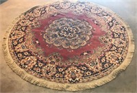 Ornate Circular Area Rug by Imperial