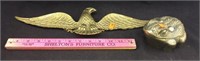 Brass Eagle and Frog