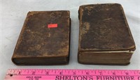 2 Antique Books (1819 & 1823)