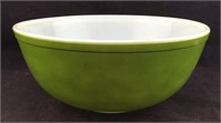 Large Green Pyrex Bowl