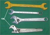 Four wrenches