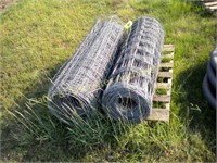 2 Rolls Of Woven Wire