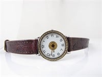 Lady's Hermes Wristwatch on Leather Strap