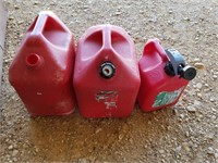 D2- THREE GAS CANS
