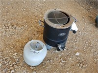 D6- PROPANE BROILER WITH TANK