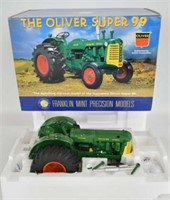 Franklin Mint Oliver Super 99 Diesel Tractor MIB