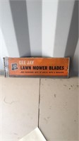 Gee Jay Lawn Mower Blade Rack Sign 420mm x 135mm