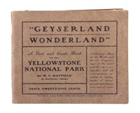 1902 Yellowstone Geyserland and Wonderland Book