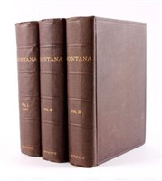 Montana Its Story and Biography Three Volume Set