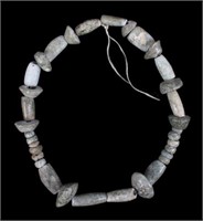 Pre-Columbian Jade Bead Necklace