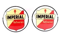 Imperial Refineries Gas Pump Globe Lenses