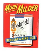 Chesterfield Cigarette Tin Advertising Sign