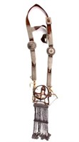 Early 1900's Navajo Sterling Silver Headstall