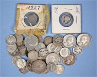 $5.55 Face Value Silver Coin Group