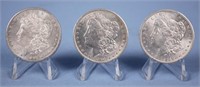(2) 1904 O & (1) 1901 O Morgan Silver Dollars